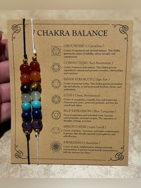 7 Chakra Stones Balance Bracelets (2)